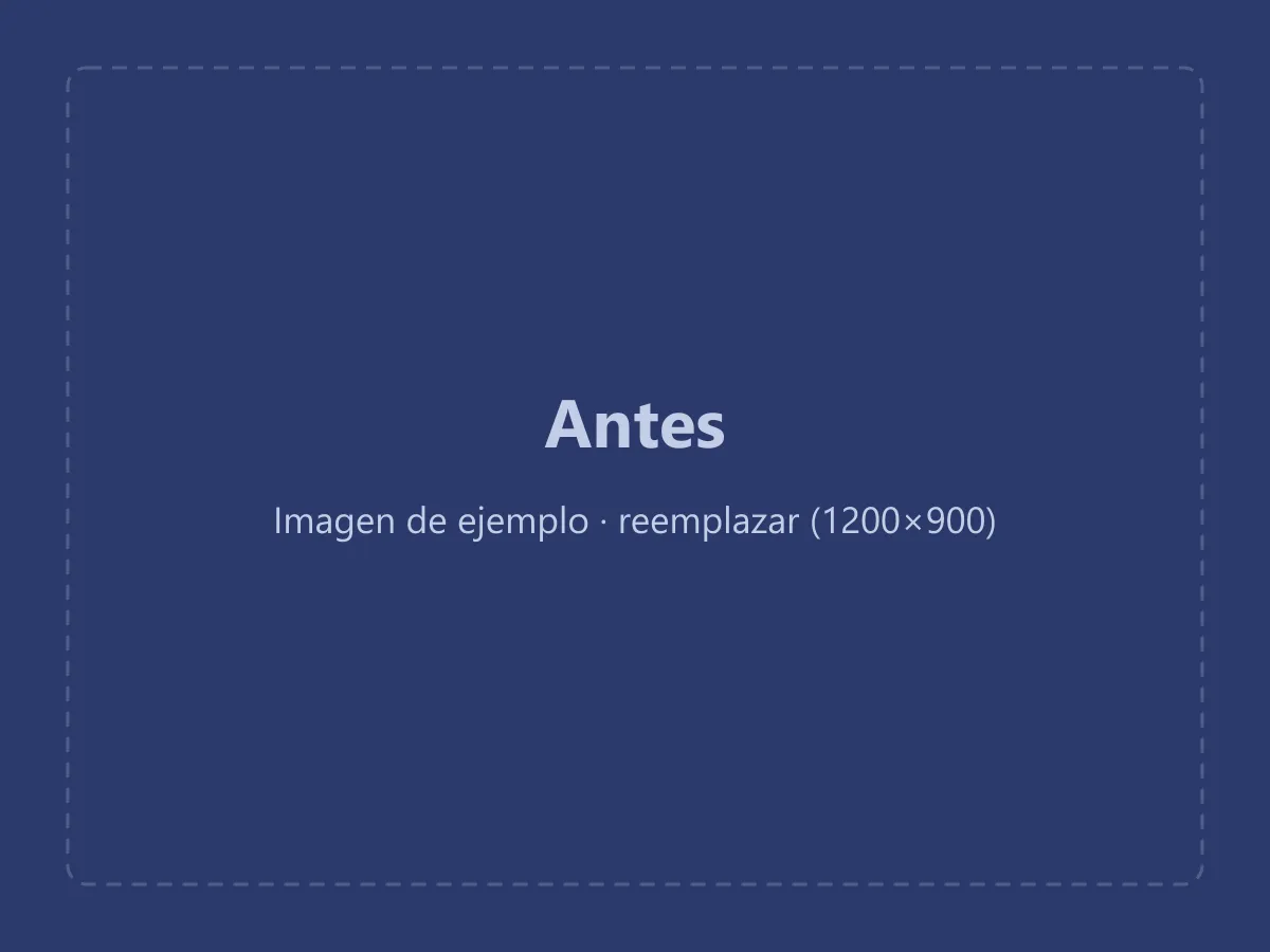 Ficha de producto antes del rediseño